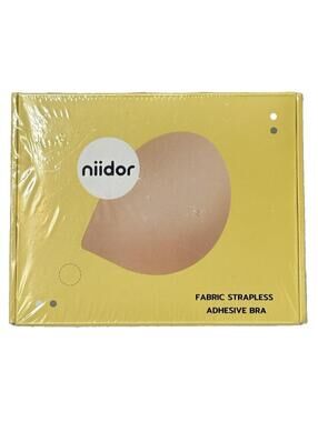 Niidor Fabric Strapless Adhesive Bra Reusable Silicone Cups Backless Bust Suppor